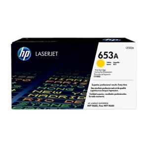 HP 653A Yellow LJ Toner Cartridge (CF322A)